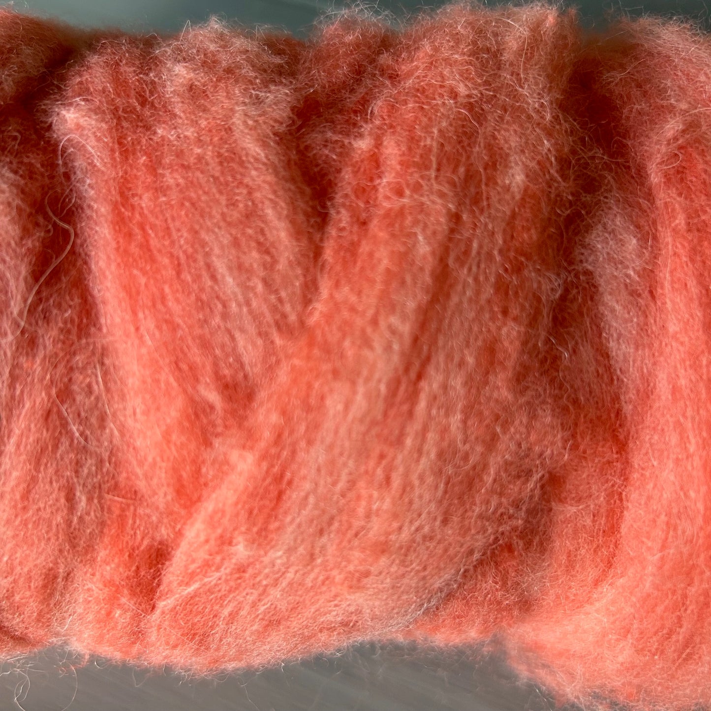 Frost’s Coral Alpaca Roving