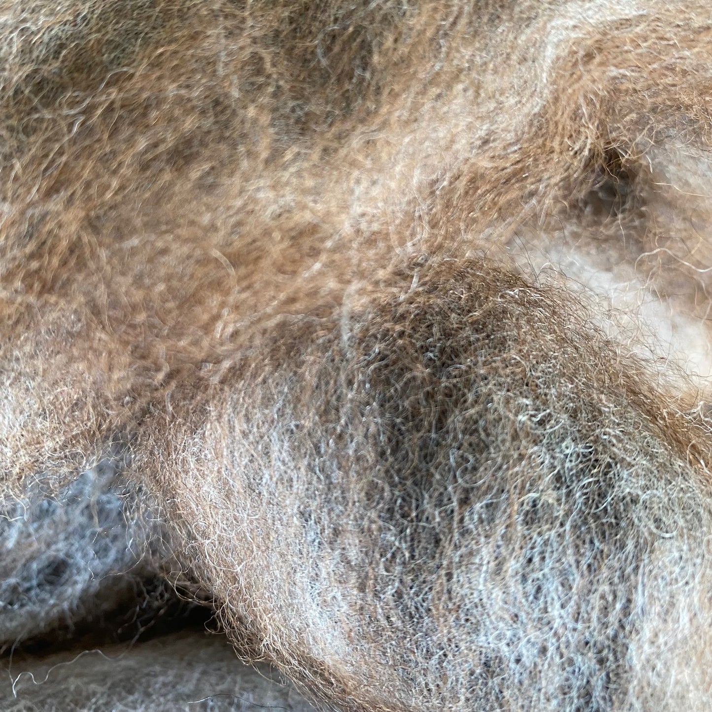 3-Way Swirl Alpaca/Wool Roving (4 oz)