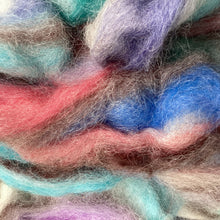 Load image into Gallery viewer, Alpaca/Merino/Bamboo Roving - Multi-Color, 4 ounces

