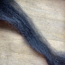 Load image into Gallery viewer, Tabby’s Charcoal Black Roving
