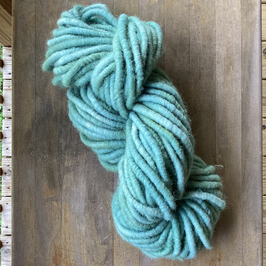 Core Spun Alpaca Rug Yarn in Blue Sage