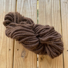 Load image into Gallery viewer, Dark Brown Core Spun Alpaca Rug Yarn
