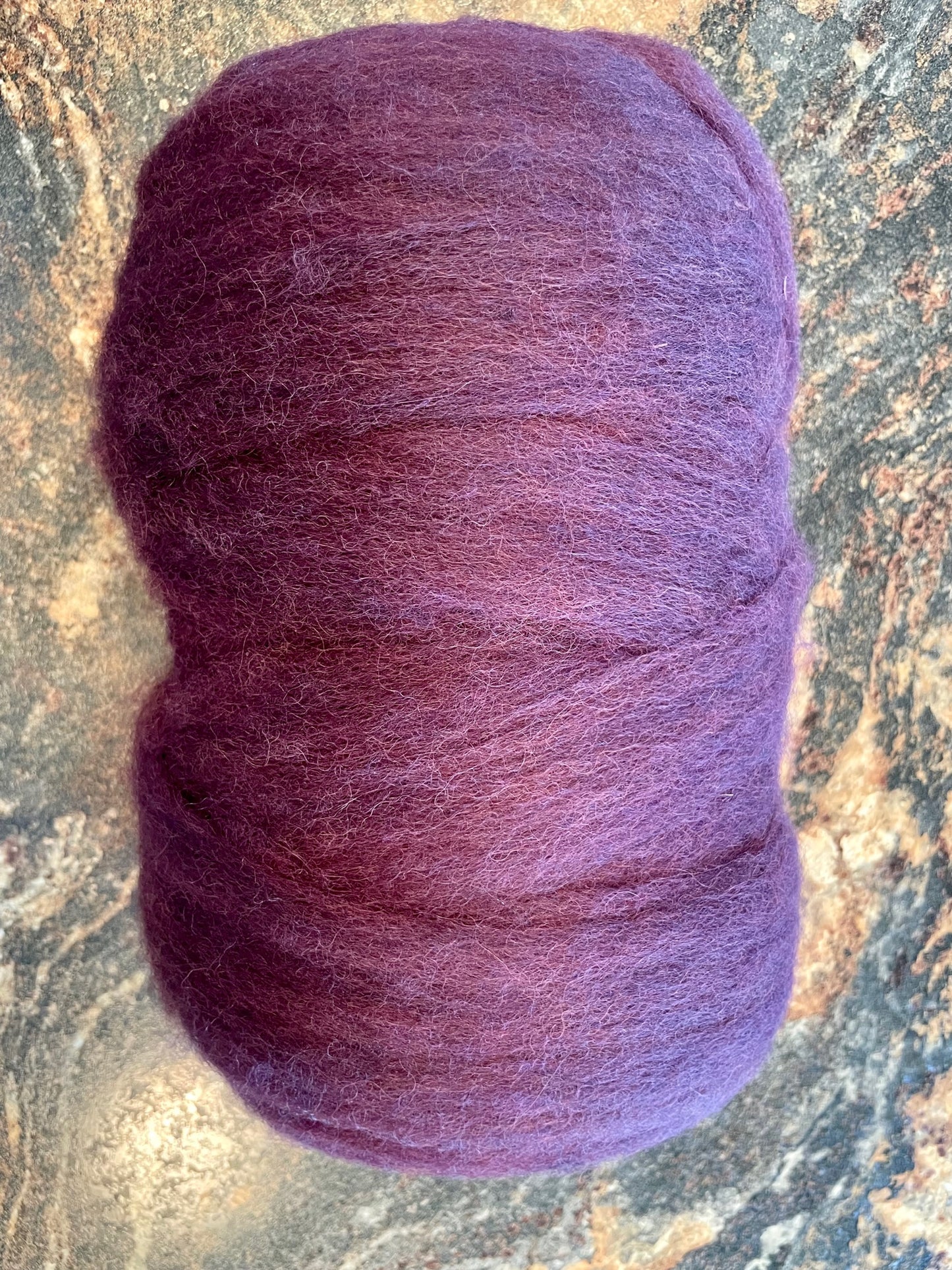 Toni's Royal Purple Roving