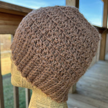 Load image into Gallery viewer, Crocheted Alpaca and Merino Beanie
