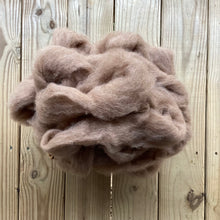 Load image into Gallery viewer, Alpaca/Fine Wool Roving - Fawn, 1 pound
